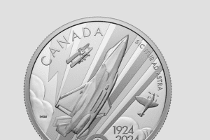 加拿大铸币厂发售一枚空军百年纪念币