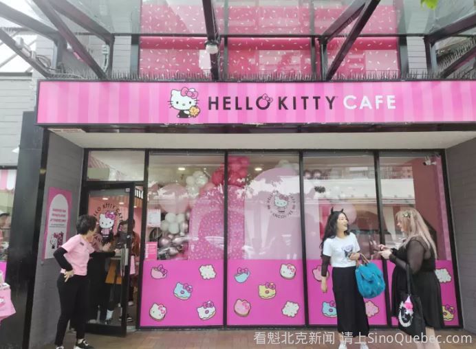加拿大首家Hello Kitty咖啡店温哥华正式开幕