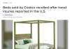 加拿大Costco召回一款床架! 横梁易塌, 5人被砸受伤!