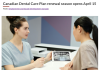 加拿大牙科保险4月15日起续期，6月1日前必须完成