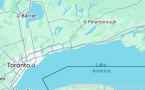 Lake Ontario在美国版Google Maps上更名为Lake America
