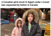 太窒息! 前夫申请出国禁令: 加拿大妈妈和女儿被困海外!