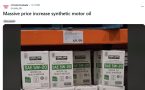 $45飙到$70！加拿大Costco机油价格暴涨56%