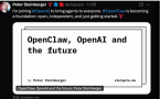 OpenClaw创始人加入OpenAI，目标：我妈都能用！
