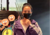王菲素颜亮相观看话剧，扎丸子头穿搭低调