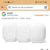 Google nest wifi pro 3个 $280