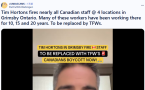 "必须抵制"! Tim Hortons裁员视频刷屏, 加拿大人彻底破防了 ...