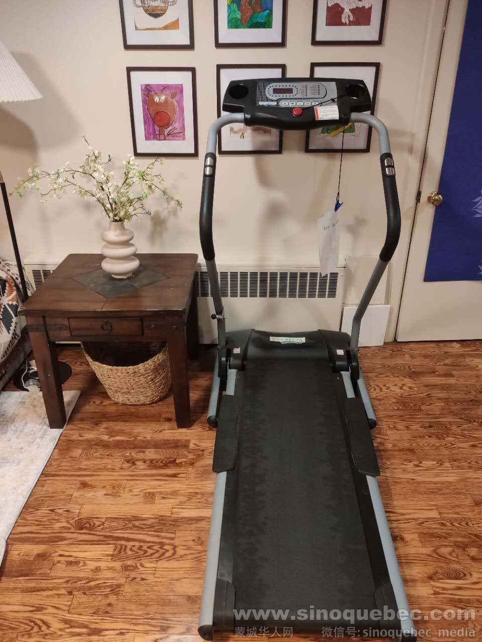 跑步机 可折叠竖起