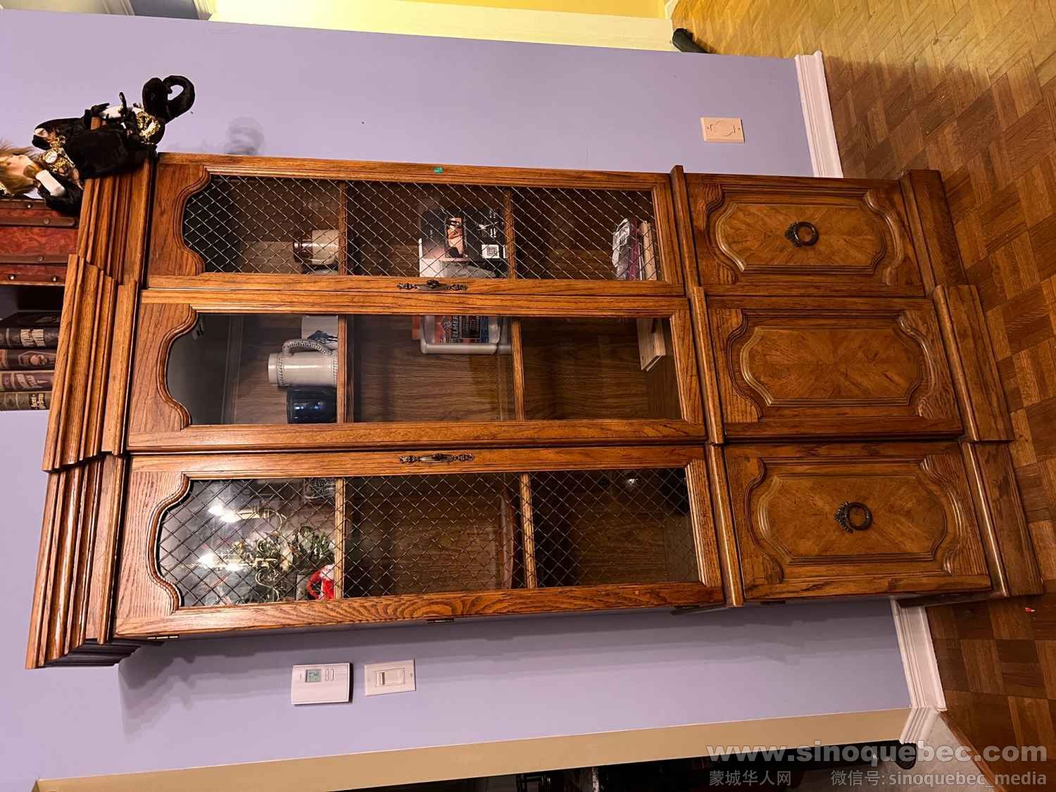 复古展示柜 150$