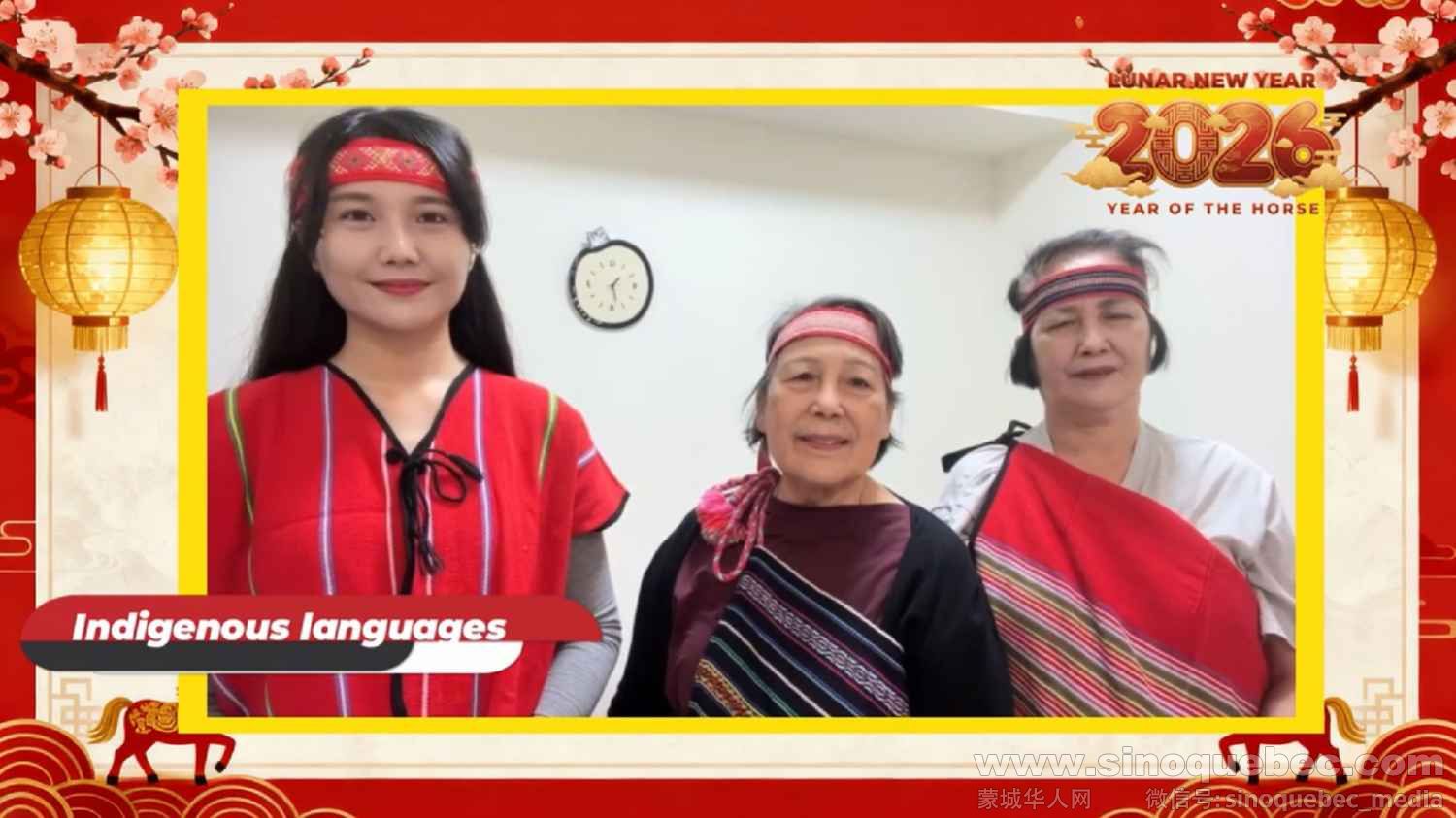 图2：来自世界各地友人的贺岁问候，让温暖祝福跨越国界。