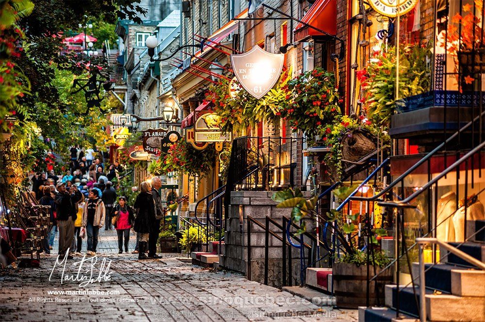 魁北克城小尚普兰街被评为加拿大最赞的街
