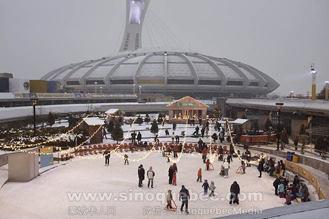 奥林匹克体育中心建免费滑冰场