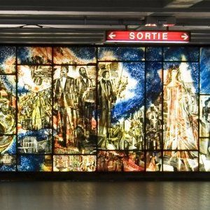 蒙特利尔地铁艺术▕ Place des Arts - 蒙特利尔音乐历史