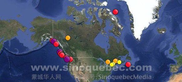 蒙特利尔位于加拿大两大地震带之一