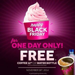 今天Yeh酸奶冰激凌店提供免费咖啡