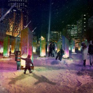 蒙城Place Des Festivals光影狂欢节