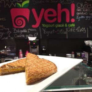 Yeh！酸奶冰激凌店$1 Grilled Cheese