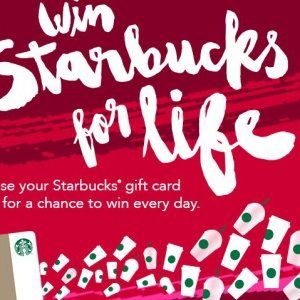 星巴克赢取终生免费咖啡