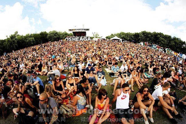 蒙城Osheaga音乐节评为世界上最受欢迎音乐节第二名