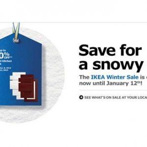 IKEA 冬季特卖 50% OFF