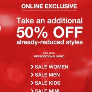 Mexx已打折产品额外50%OFF