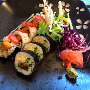 寿司新吃法！蒙城“素食寿司店”新登场！