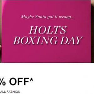 Holt Renfrew Boxing Day低至4折