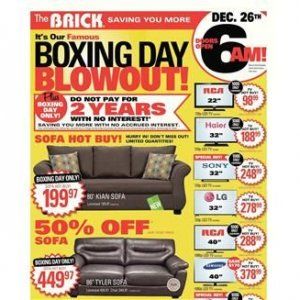 The Bricks Boxing Day大优惠