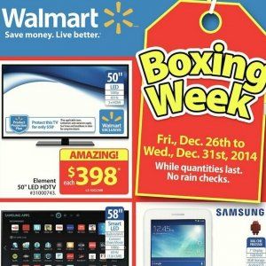 Walmart Boxing周特卖