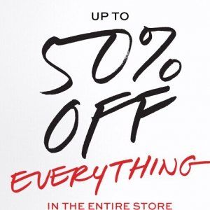 Banana Republic额外50%OFF