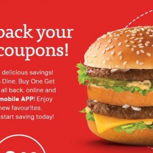 麦当劳打折Coupons