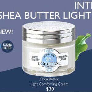 L'Occitane免费面霜