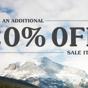 Roots已打折产品额外20%OFF