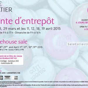 加拿大专业彩妆品牌Lise Watier 2015春季仓库特卖