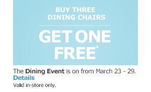 IKEA春季3+1餐桌促销活动火热进行中
