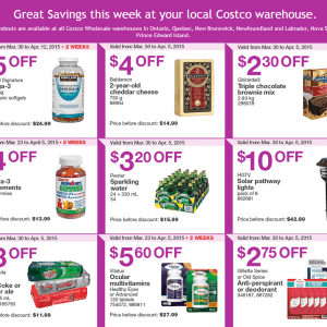 Costco本周特价3月30-4月5日