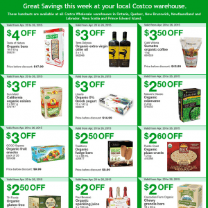 Costco特价4月20-26