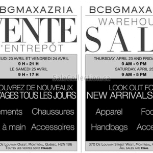 2015年BCBG仓库特卖