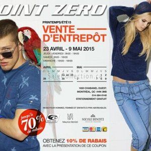 2015年Point Zero仓库特卖