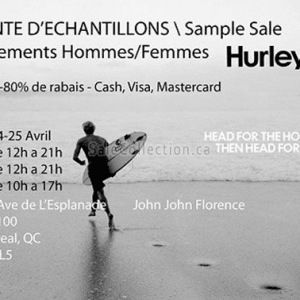 Hurley 样品特卖