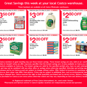 Costco特价4月27-5月10日