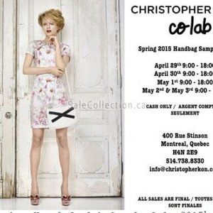 Christopher Kon& Co-lab样品特卖