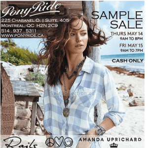 PonyRide样品特卖