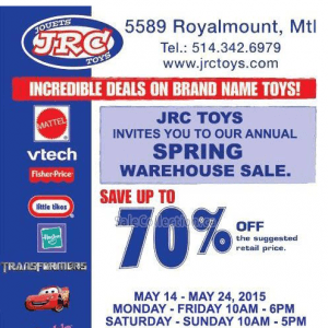 Jrc Toys 仓库特卖
