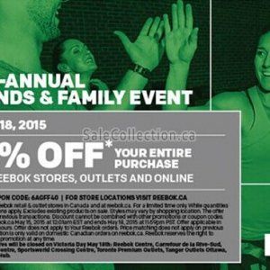 Reebok朋友家庭特卖