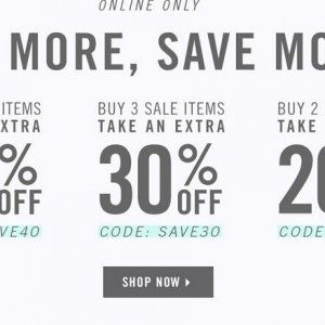 Forever21特价商品最高再优惠40%