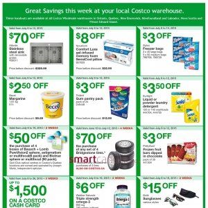 Costco本周特价7月6-12日