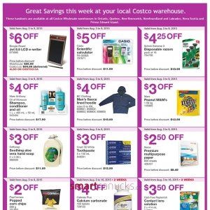 Costco本周特价8月3-9日