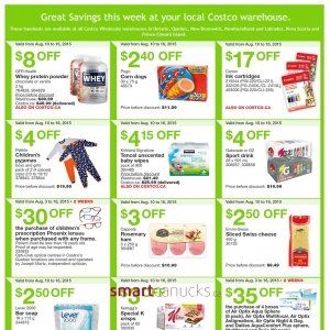 Costco本周特价8月10-16日