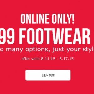 Foot Locker 多款特价鞋$59.99